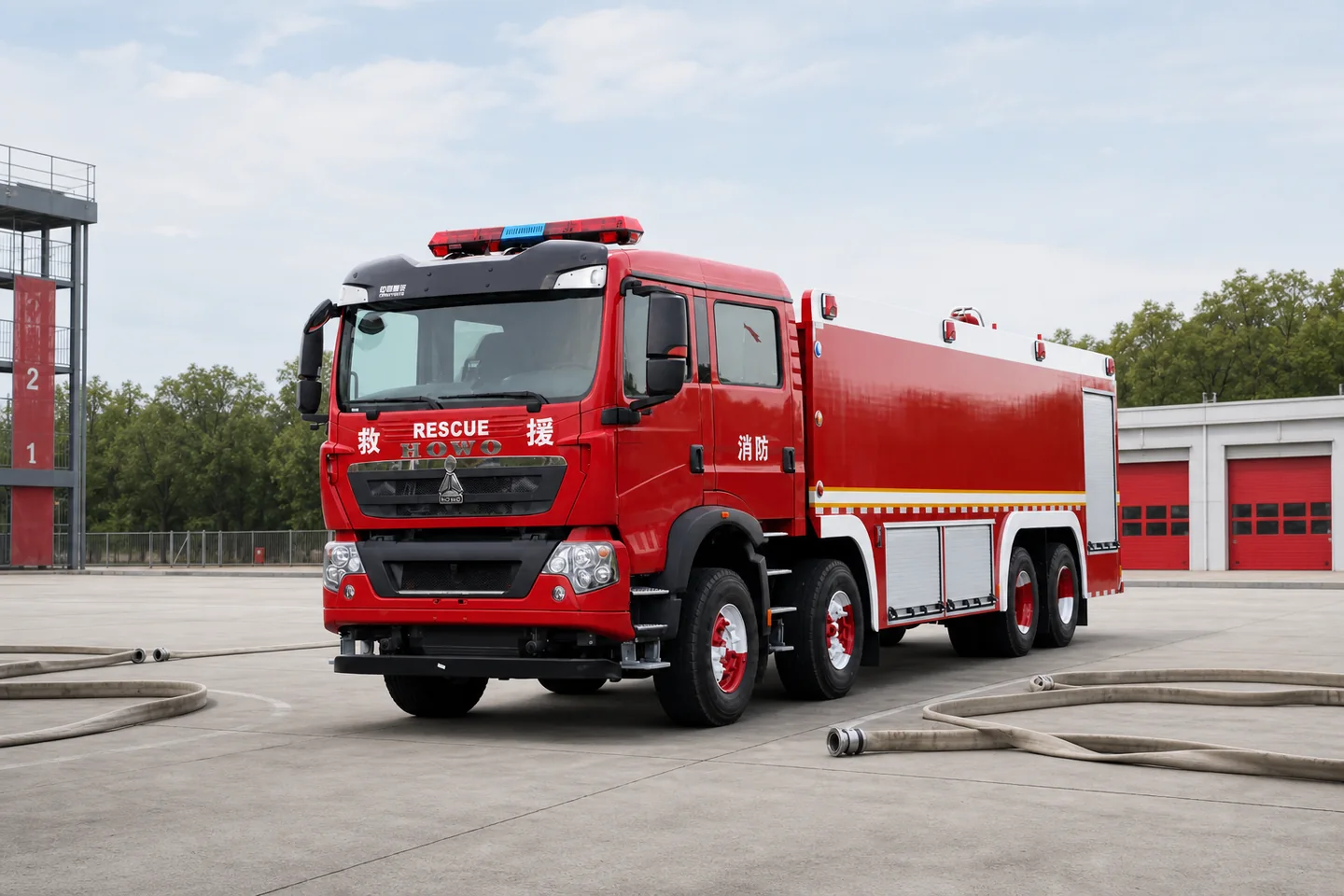 Firefighting & Fire Rescue — illustrative mission scene