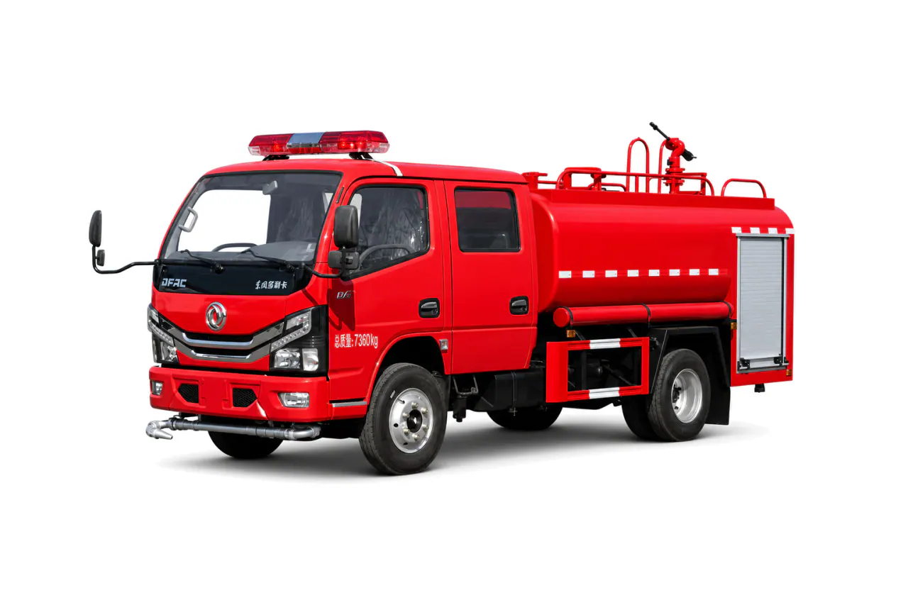 Water Tanker Fire Truck