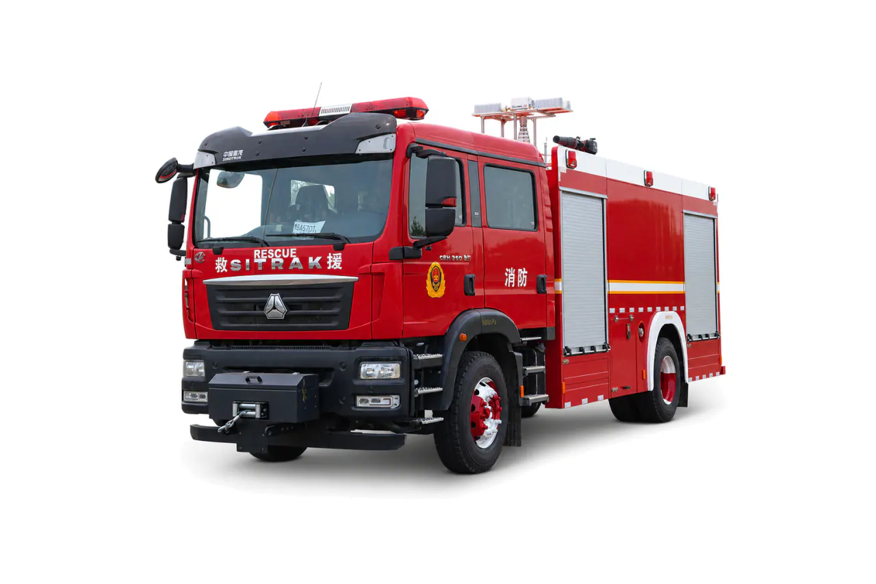 Dry Powder Fire Truck