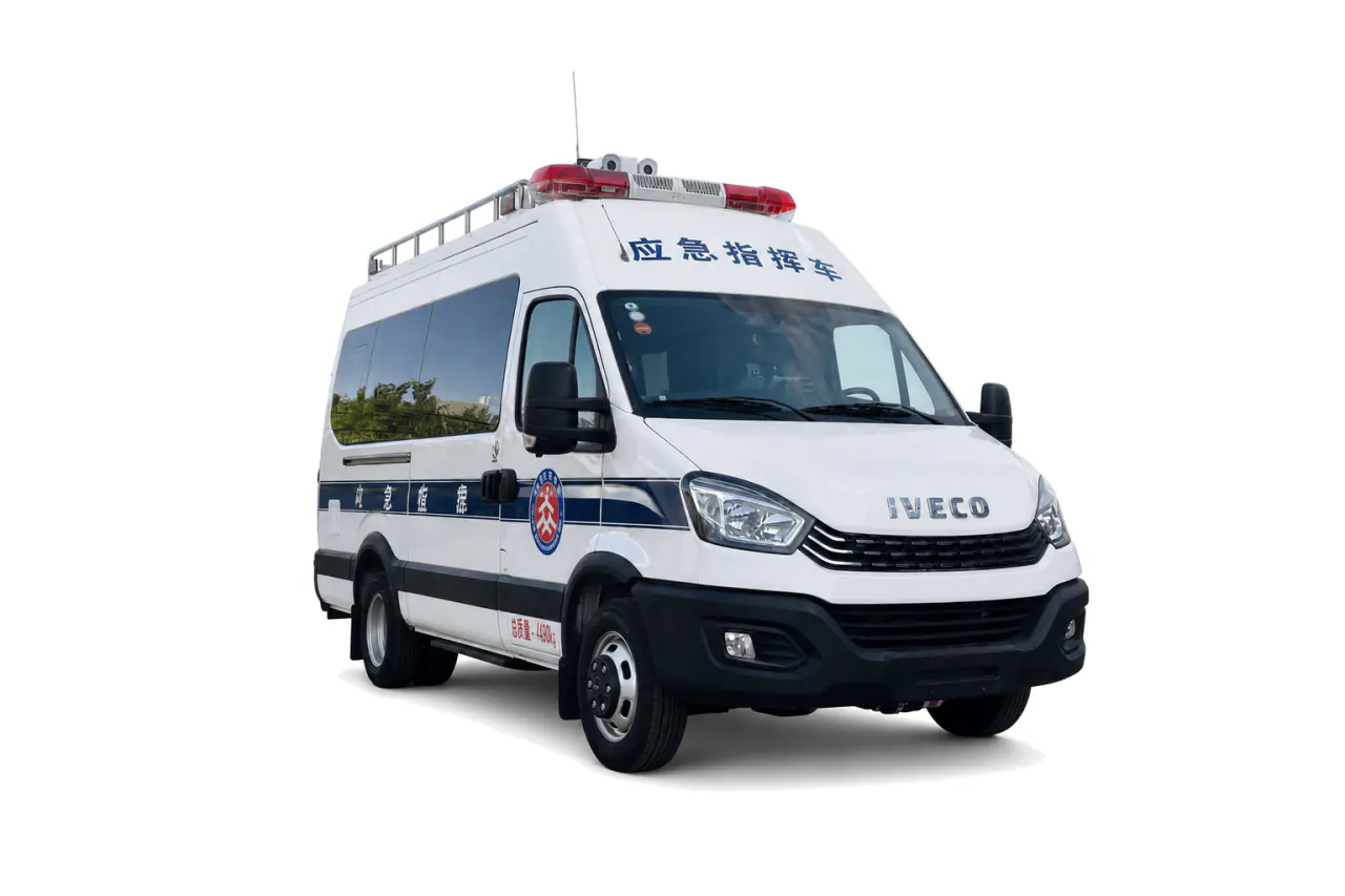 Emergency Command Vehicle, original vehicle layout view