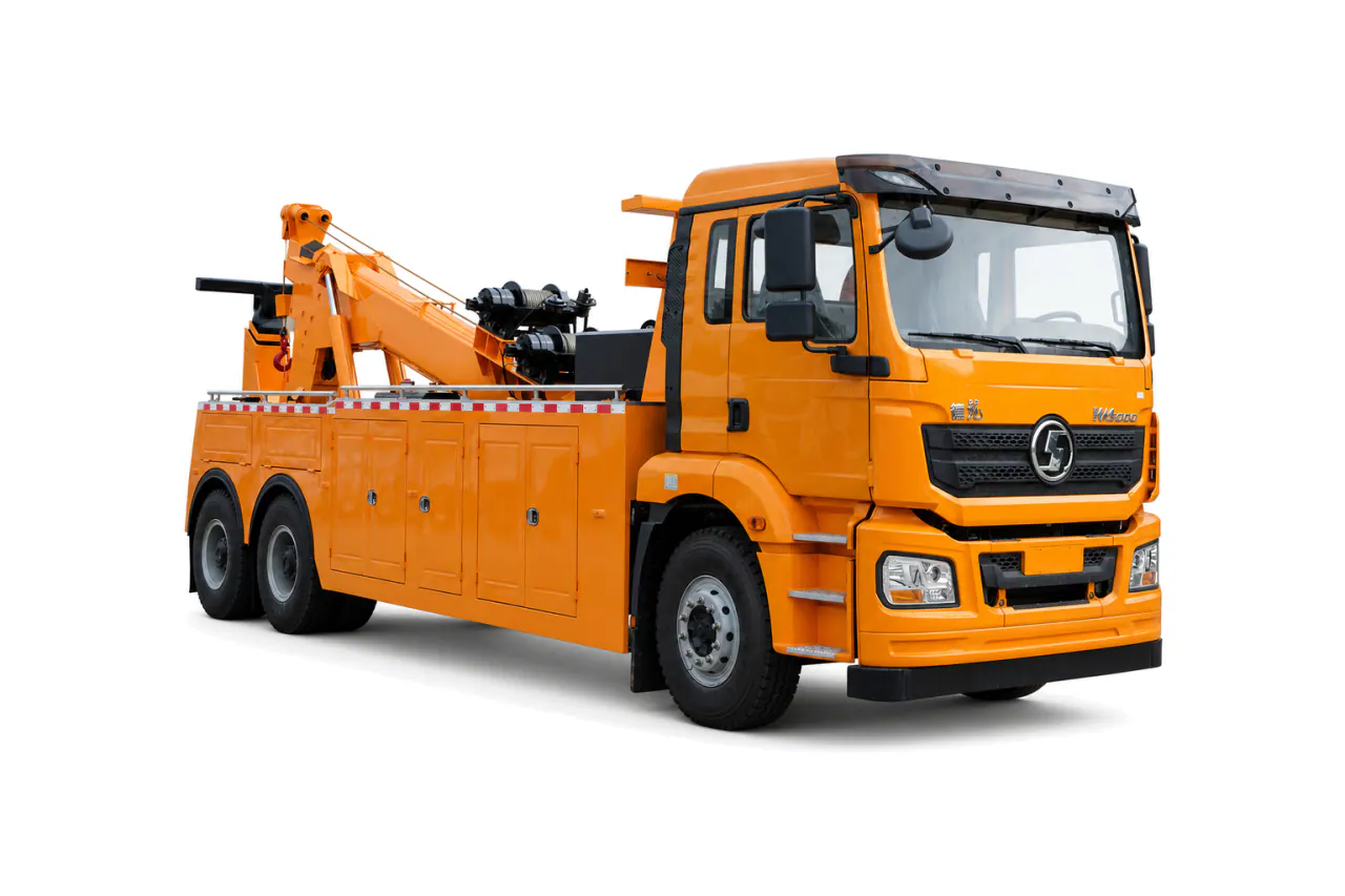 Integrated Wrecker, original vehicle layout view