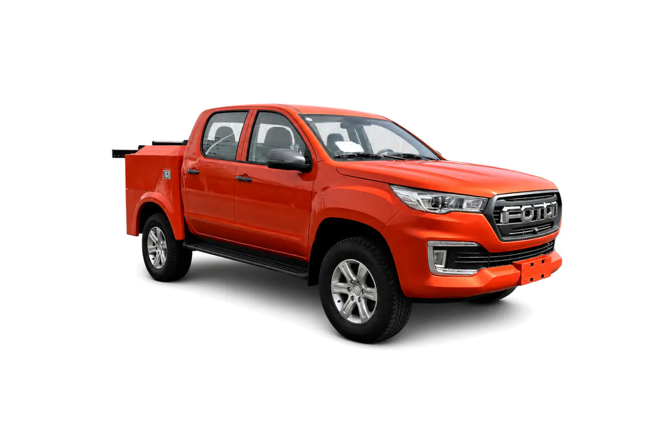 Pickup Tow Truck, original vehicle layout view