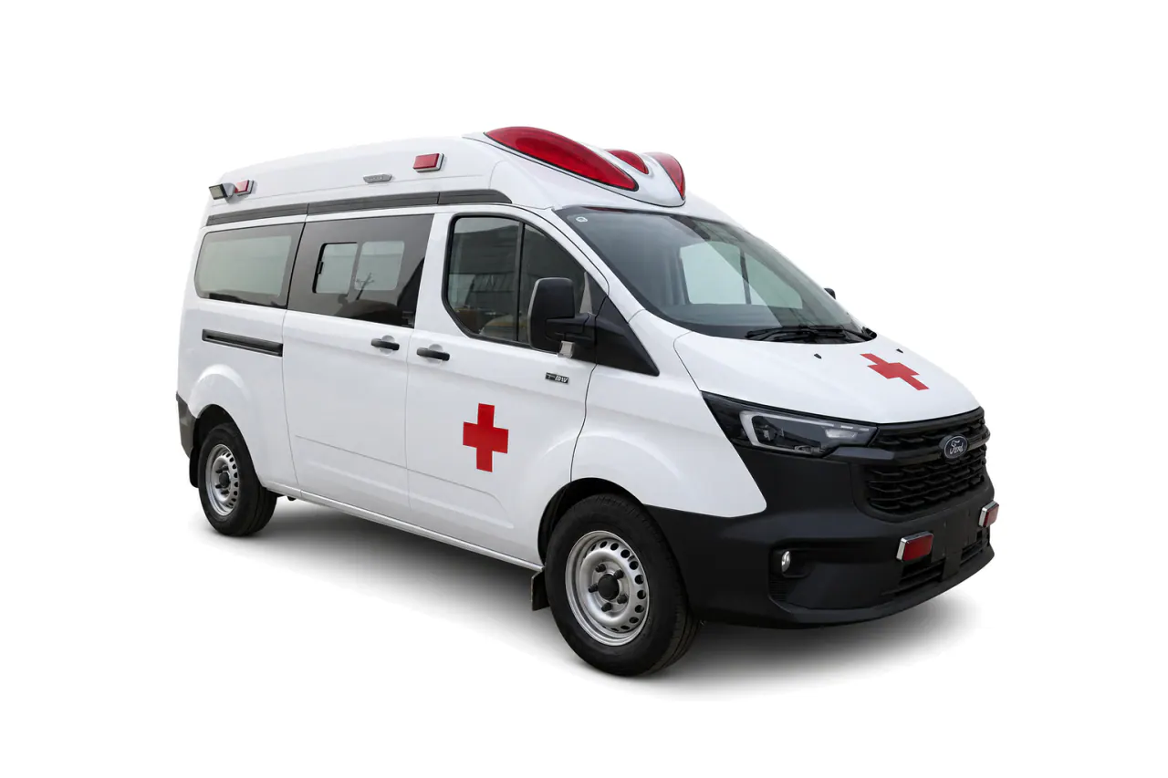 Class C Negative-Pressure Isolation Ambulance, original vehicle layout view