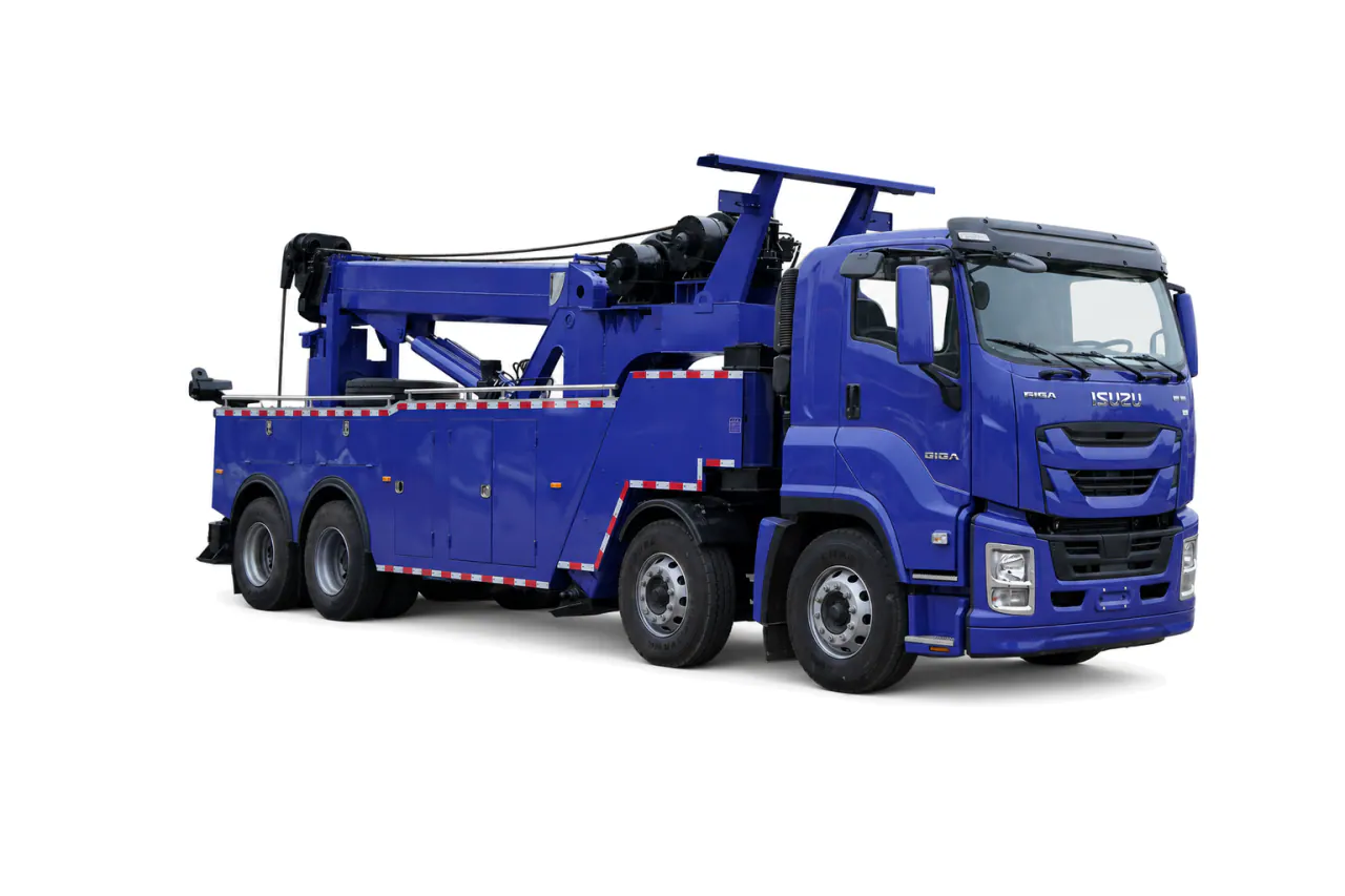 Rotator Wrecker, original vehicle layout view
